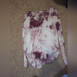 Long sleeve tie die (s)